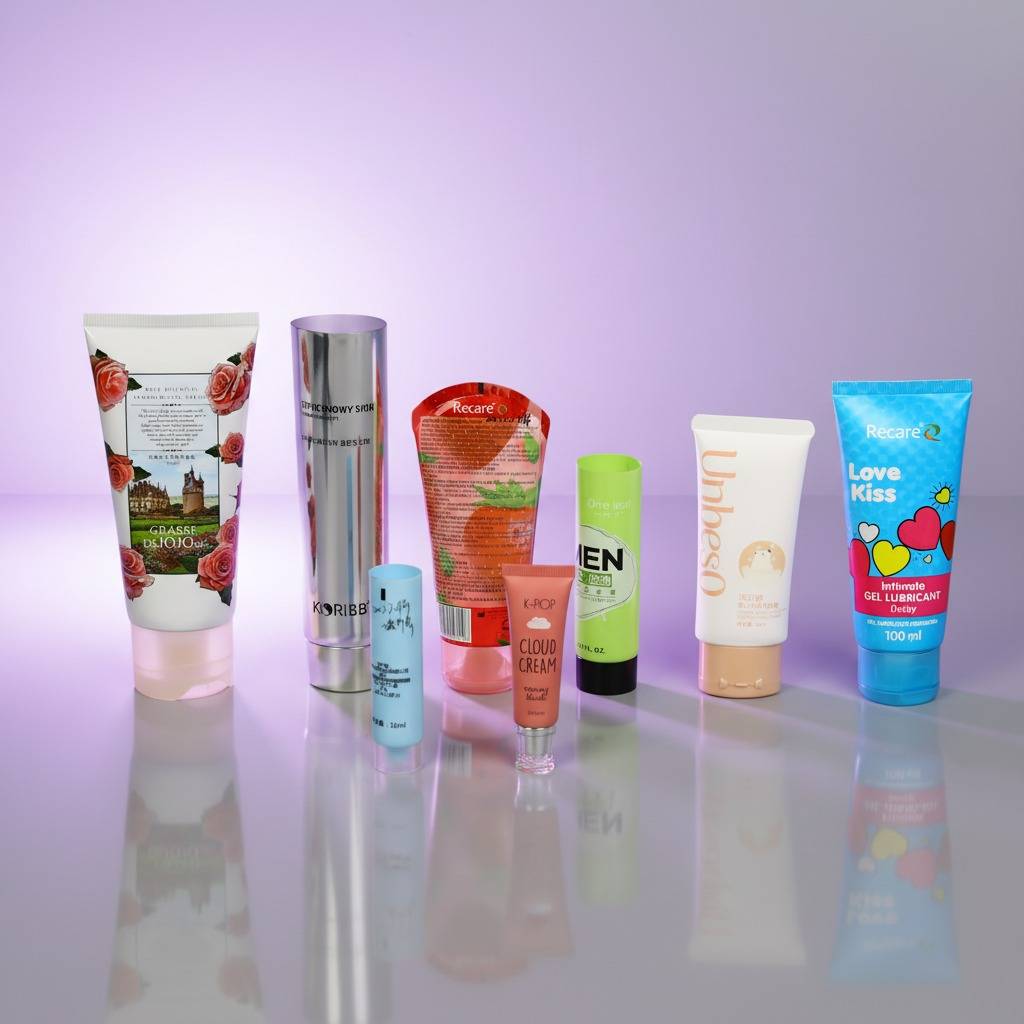 Cosmetic Tube Packaging for Creams, Gels and Samples