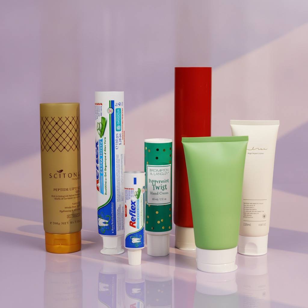 Cosmetic Soft Tube Packaging for Cream, Gel, and Skincare