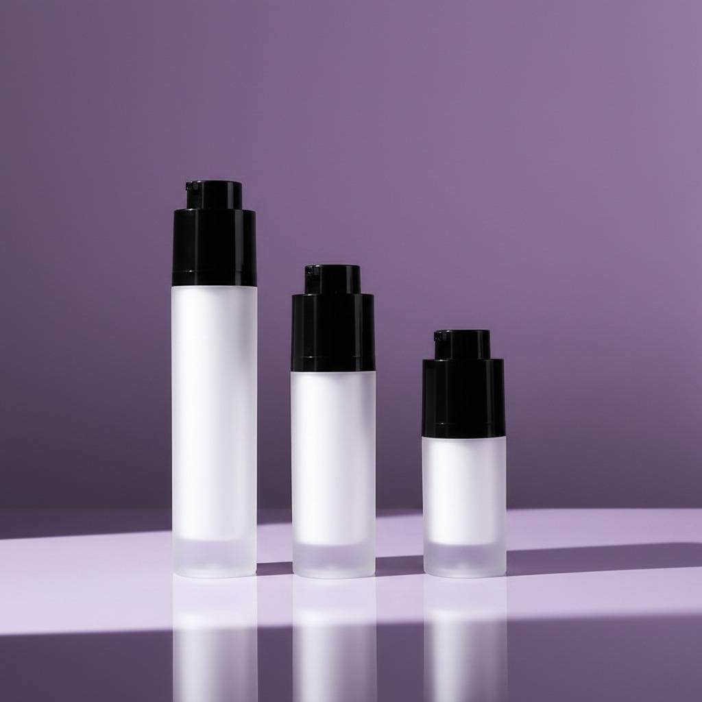 Airless Pump Bottle for Skincare and Cosmetic Packaging