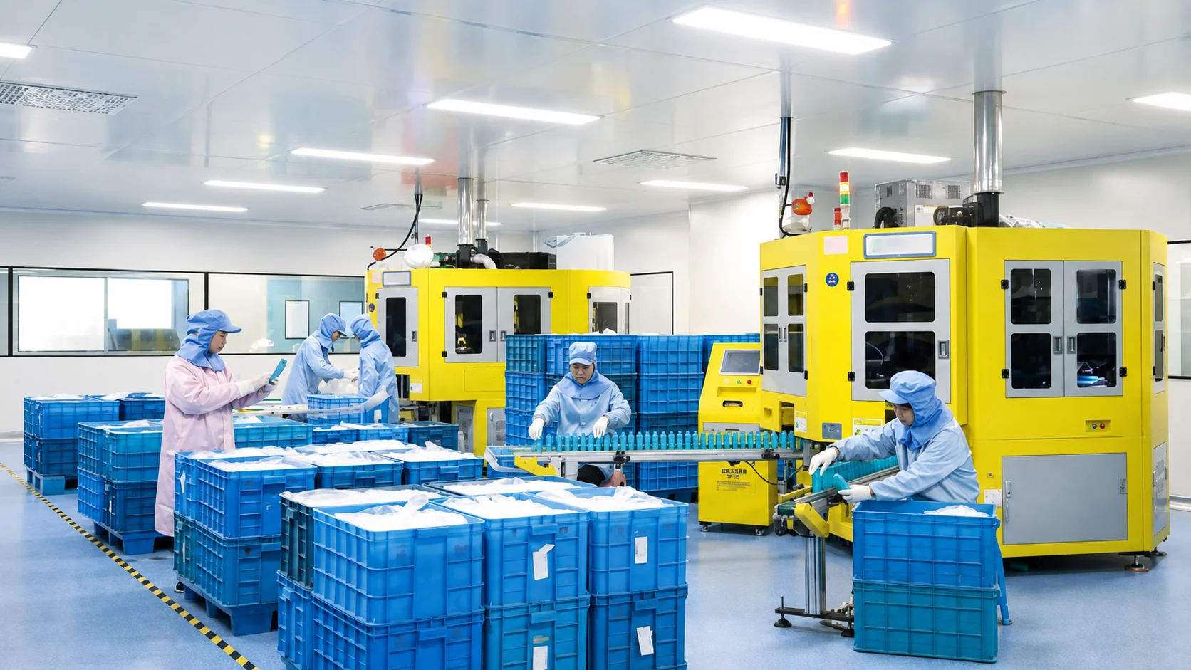 Factory interior